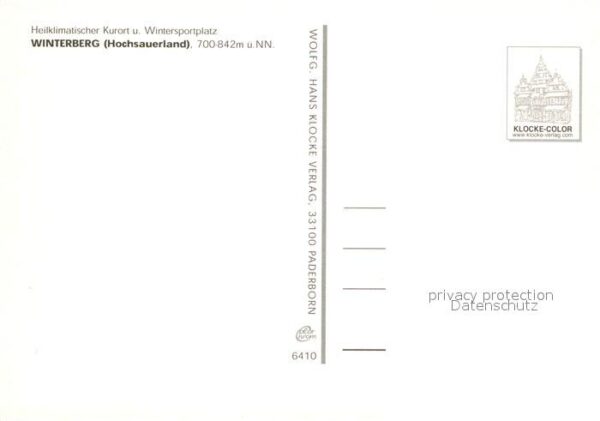 Winterberg Hochsauerland Ortsmitte mit Denkmal Fachwerkhaus Kurk – Bild 2