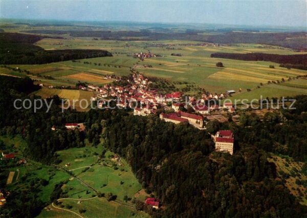 Heiligenberg Baden Fliegeraufnahme mit Schloss