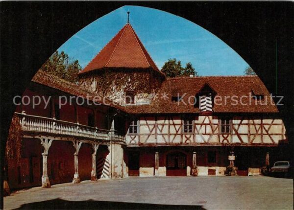 Jagsthausen Jagst Schlosshof
