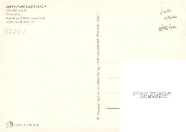 Lautenbach Renchtal Fliegeraufnahme – Bild 2