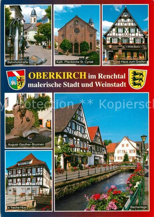 Oberkirch Baden Bahnhofstrasse Kath Pfarrkirche St Cyri
