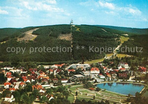 Hahnenklee-Bockswiese Harz Fliegeraufnahme