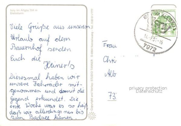 Isny Allgaeu Diebsturm – Bild 2