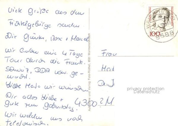 Sophienthal Oberfranken Wandern im Fichtelgebirge Panorama – Bild 2