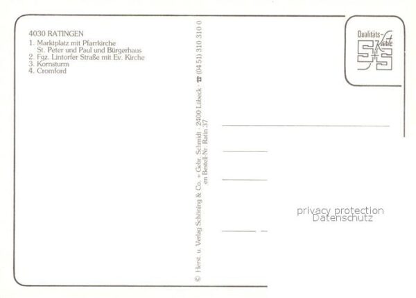 Ratingen Pfarrkirche St Peter und Paul Fgz Linto – Bild 2