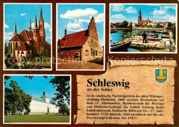 Schleswig Schlei Kirche Altes Rathaus Hafen Schloss
