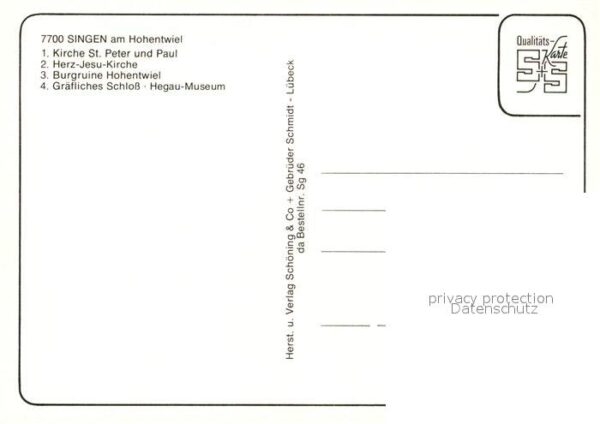 Singen Hohentwiel Kirche St Peter und Paul Herz Jesu Kirc – Bild 2