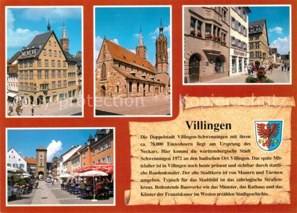 Villingen-Schwenningen Stadtmitte Münster UL Frau Steinernes H