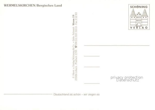 Wermelskirchen Kirche Pappel Hauptstrasse Wohnhaus – Bild 2