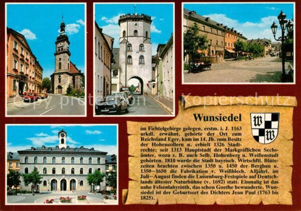 Wunsiedel St Veit Kirche Koppetentor Marktplatz R