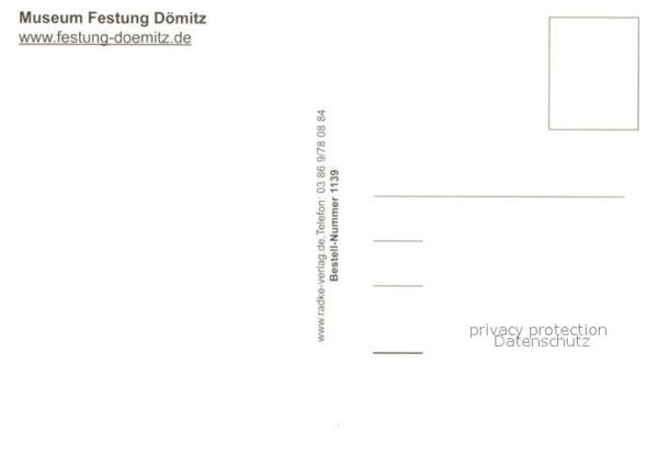 Doemitz Museum Festung Dömitz Zuchthaus Speisep – Bild 2
