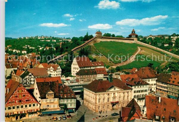 Esslingen Neckar Blick zur Burg