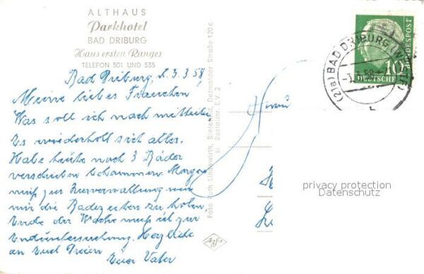 Bad Driburg Althaus Parkhotel – Bild 2