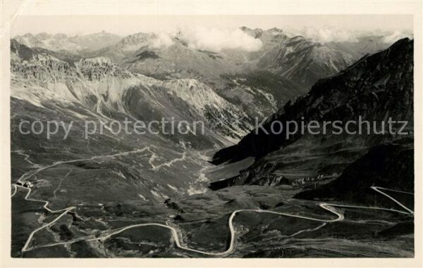 Stilfserjoch Passo dello Stelvio Gruppo dell Ortler