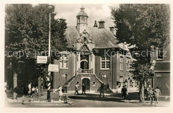 Zandvoort Holland Raadhuis