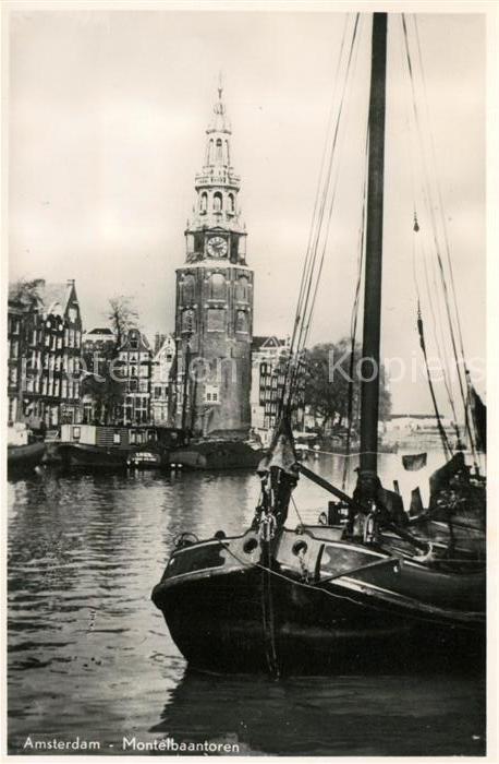Amsterdam Niederlande Montelbaantoren
