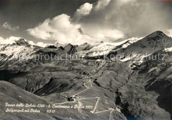Stilfserjoch Passo dello Stelvio Ortles