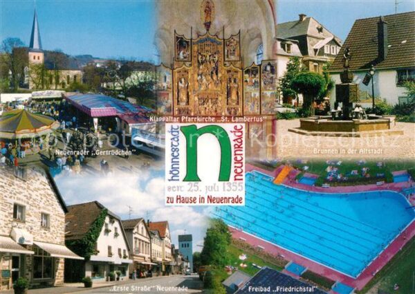 Neuenrade Klappalter Pfarrkirche St. Lambertus Er