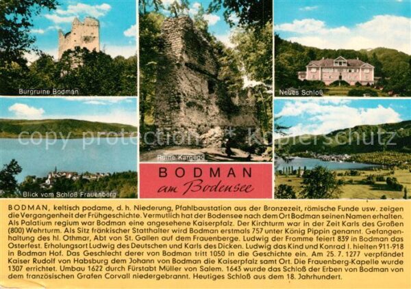 Bodman Bodensee Neues Schloss Schloss Frauenberg Burgru