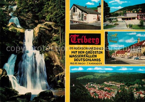 Triberg Schwarzwald Wasserfall