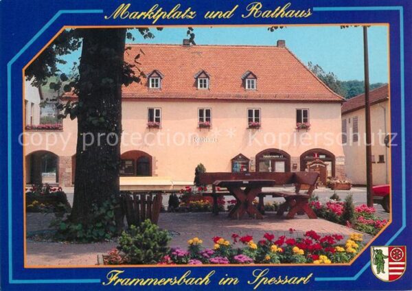 Frammersbach Rathaus Marktplatz