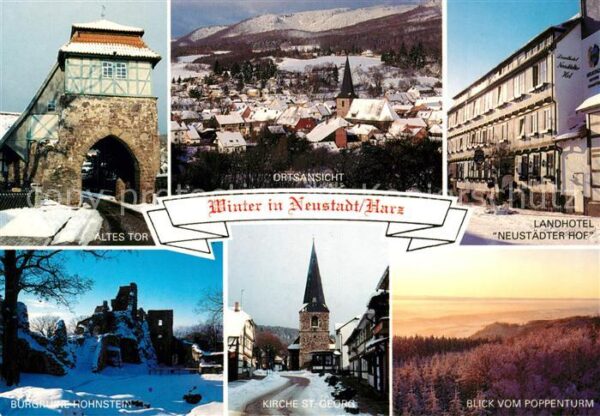 Neustadt Harz Landhotel Neustädter Hof Altes Tor Kirc