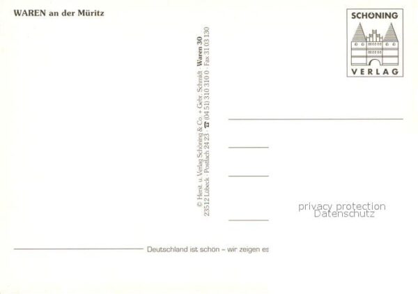 Waren Mueritz St. Marien St. Georgen Rathausportel – Bild 2
