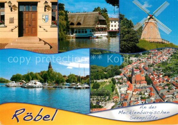 Roebel Mueritz Windmühle Fliegeraufnahme