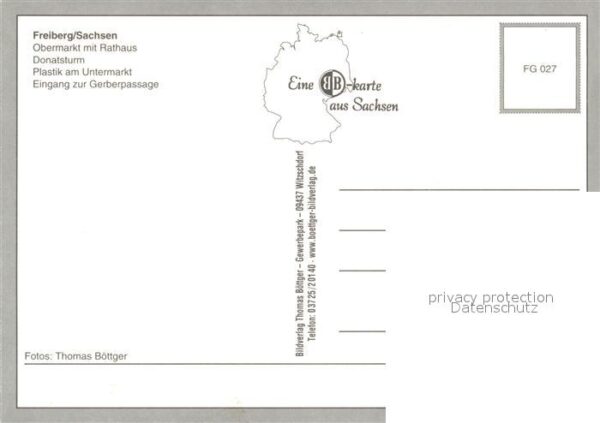 Freiberg Sachsen Rathaus Obermarkt Plastik – Bild 2