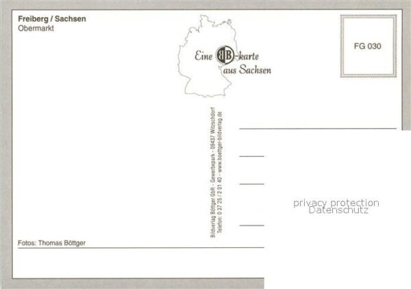 Freiberg Sachsen Obermarkt – Bild 2