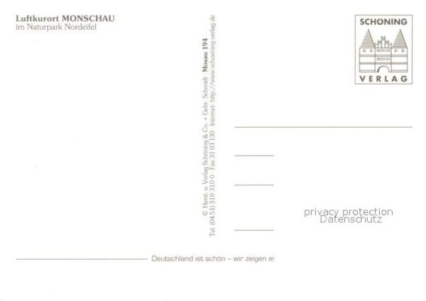 Monschau Parkeisenbahn Fachwerkhäuser Rathaus Pa – Bild 2