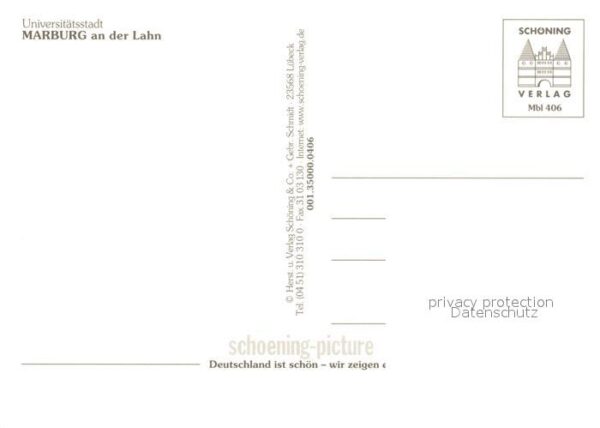 Marburg Lahn Elisabethkirche Alte Uni Schloss – Bild 2