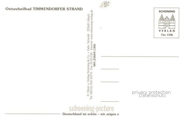 Timmendorfer Strand Fliegeraufnahme Seebrücke Strandkörbe – Bild 2