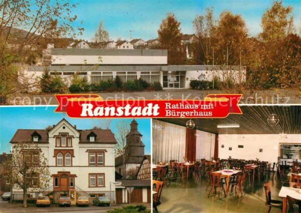 Ranstadt Rathaus Bürgerhaus