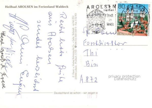 Arolsen Bad Ferienland Waldeck Panoramen – Bild 2