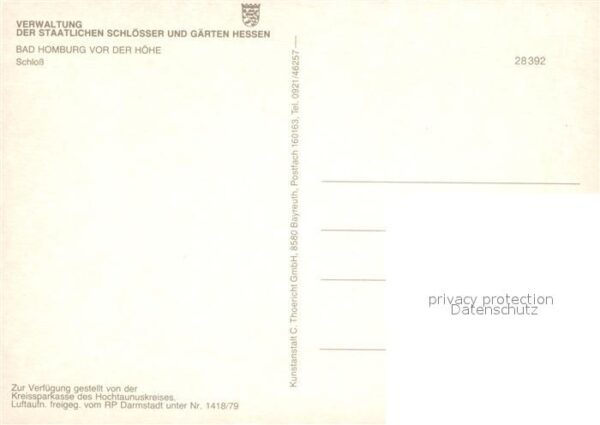 Bad Homburg Fliegeraufnahme Schloss – Bild 2