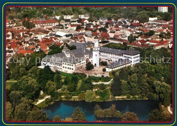 Homburg Bad Fliegeraufnahme Schloss
