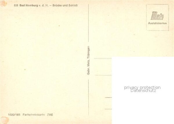 Bad Homburg Brücke Schloss – Bild 2