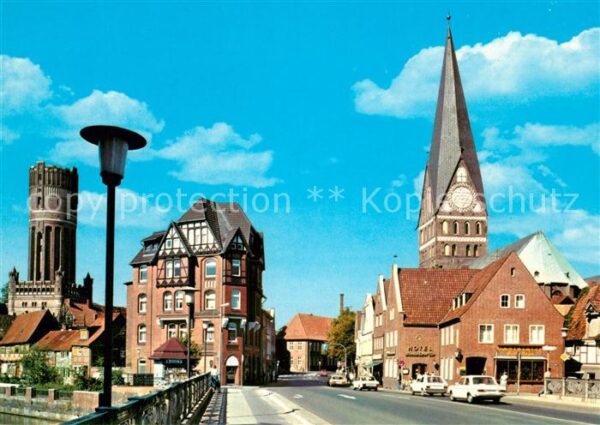 Lueneburg Johanniskirche Brücke