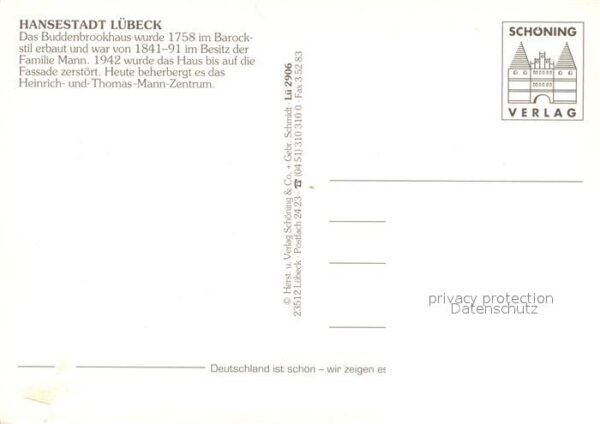 Luebeck Buddenbrookhaus – Bild 2
