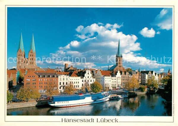 Luebeck Untertrave Sankt Marien Sankt Petri MS