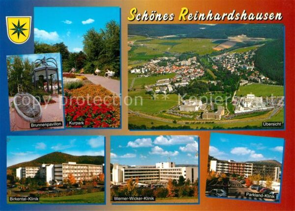 Reinhardshausen Brunnenpavillon Kurpark Birkental Klini