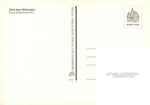 Bad Wildungen Kurschattenbrunnen – Bild 2