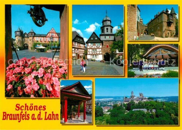 Braunfels Schloss Stadttor Konzerthalle Panorama