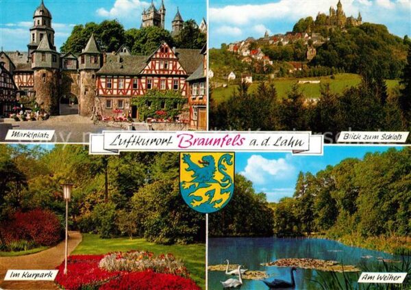 Braunfels Marktplatz Schloss Am Weiher Kurpark