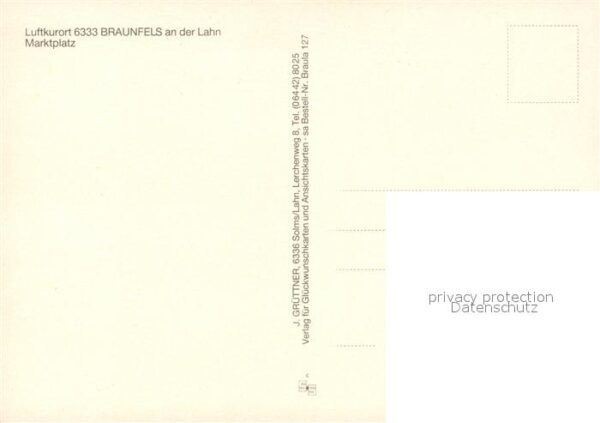 Braunfels Marktplatz – Bild 2