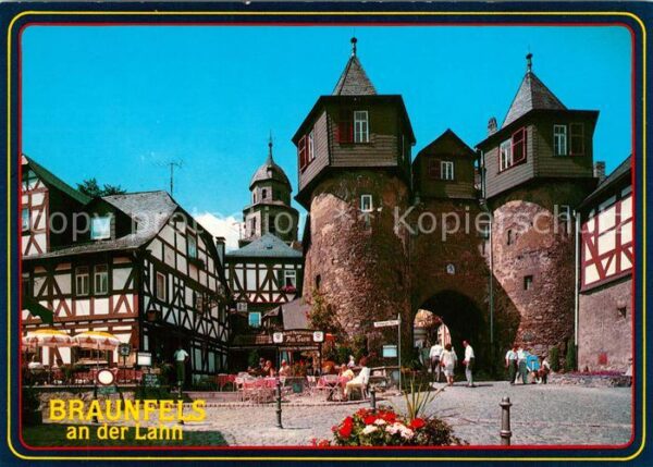 Braunfels Stadttor Kirche Fachwerkhäuser