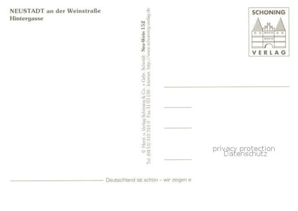 Neustadt Weinstrasse Hintergasse – Bild 2