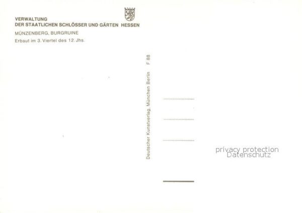 Muenzenberg Burgruine – Bild 2