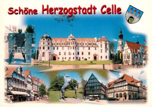 Celle Niedersachsen Schloss Fachwerkhäuser Denkmäler Kirche